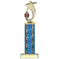 Trophies - #Football Shooting Star Spinner D Style Trophy